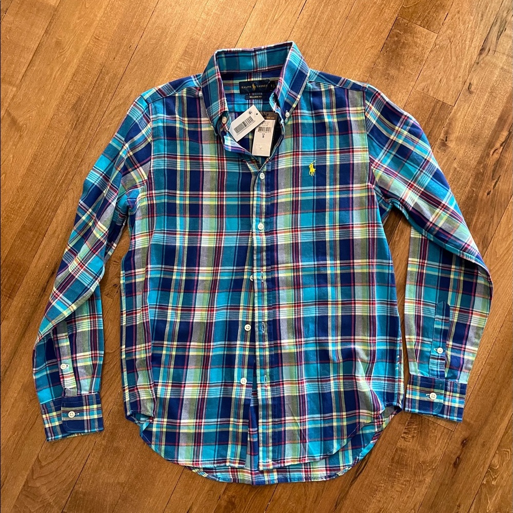 NWT Women’s Polo Ralph Lauren Button Front Shirt